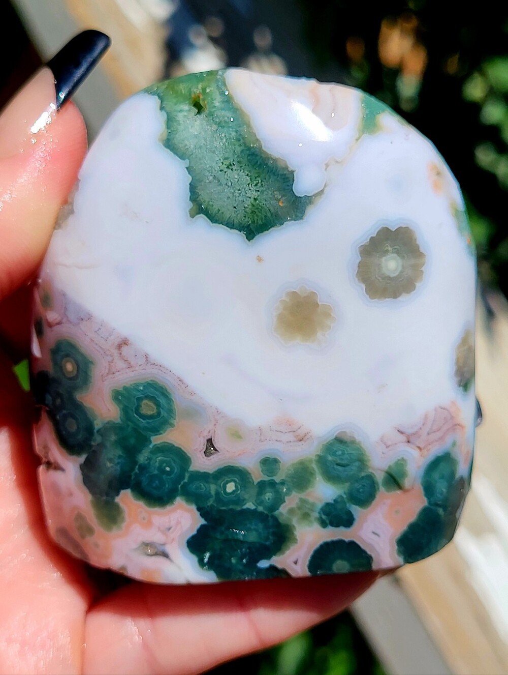 Old Stock Ocean Jasper Freeform